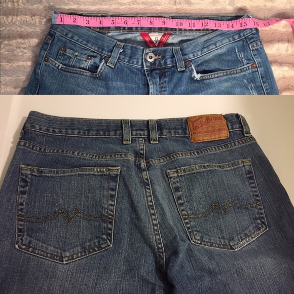 Lucky Brand Sweet & Low Bootcut Jeans Size 12/31 - Picture 3 of 8
